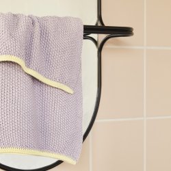 Vgspejl i sort metal med bjlestang