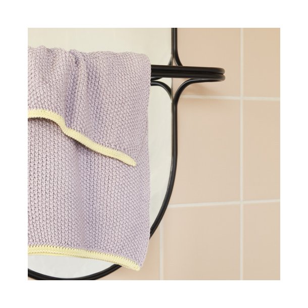 Vgspejl i sort metal med bjlestang