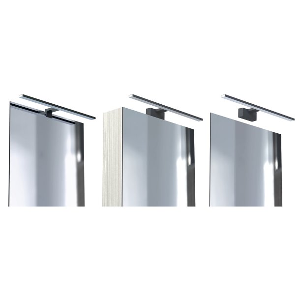 Cezanne Hvid, S, v�g/spejl lampe 