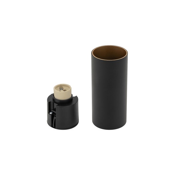 Mono, S, Pbygningsspot Sort/Guld