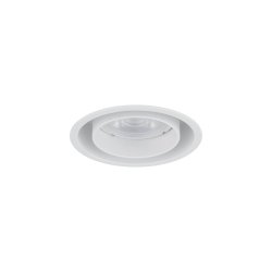 Mono Slide, cylinderspot med justering, Hvid