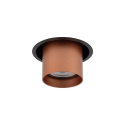 Mono Slide, cylinderspot med justering, Kobber/Sort