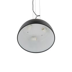 Satellite pendant S, Sort