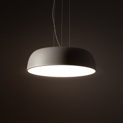 Satellite pendant M, Silk Grey 