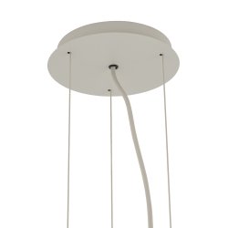 Satellite pendant M, Silk Grey 