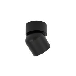 Oscar, Sort pbygningsspot til gu10, roterbar