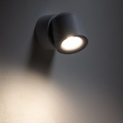 Oscar, Hvid pbygningsspot til gu10, roterbar