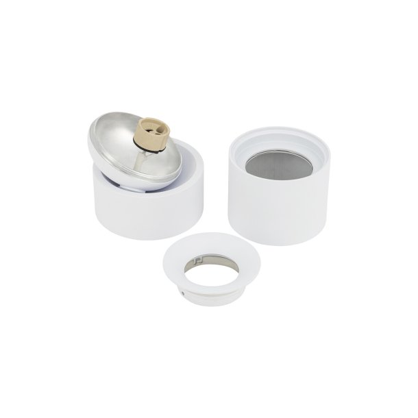 Oscar, Hvid pbygningsspot til gu10, roterbar