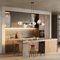 PANDORA 6 Sort/latte