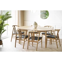 Bundaberg, egetrsfiner bord med udtrk inkl. plader. 