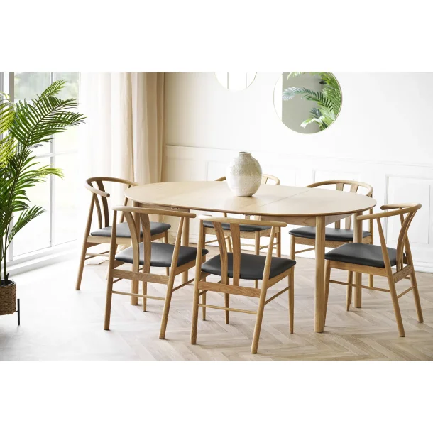 Bundaberg, egetrsfiner bord med udtrk inkl. plader. 