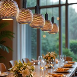 Bamboo Bronze Globe �180