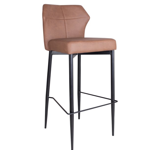 Runa, H�j barstol cognac, S�t a 2 styk