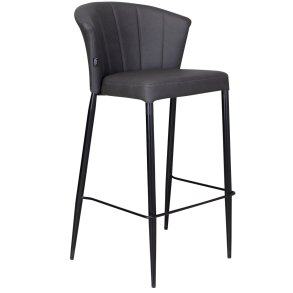 Thor, barstol, Antracit gr� 