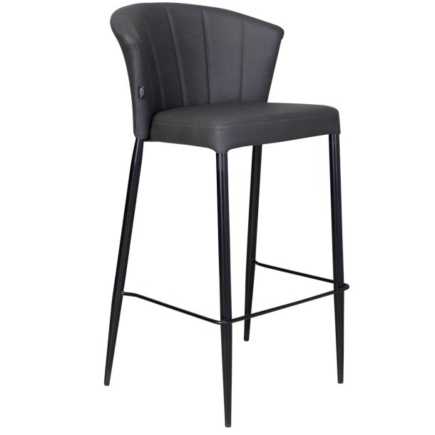 Thor, barstol, Antracit gr� 