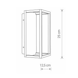 Vglampe, vg lanterne, Symmetry