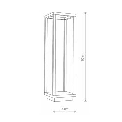 Bedlampe, lanterne, Symmetry