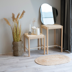 Abano taburet, natur