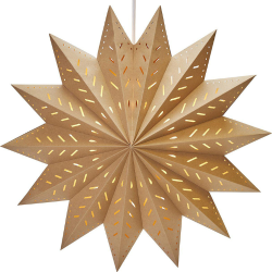  ALFA BRUN Julestjerne 50 cm