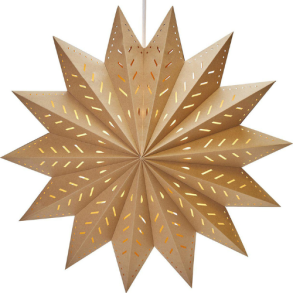  ALFA BRUN Julestjerne 50 cm