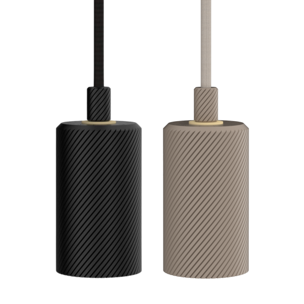 ALIX Black, pendel med E27 sokkel