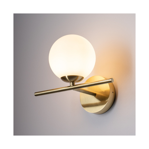 Aralia, vglampe med glaskuppel