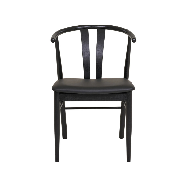 Artenara spisebordsstol, sort 