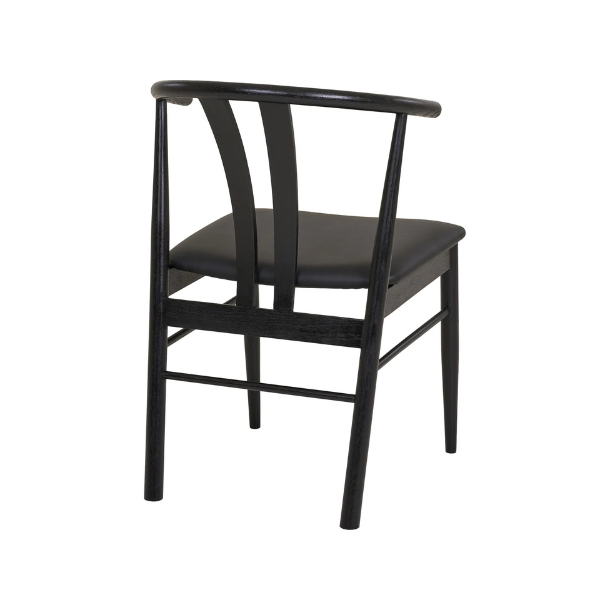Artenara spisebordsstol, sort 