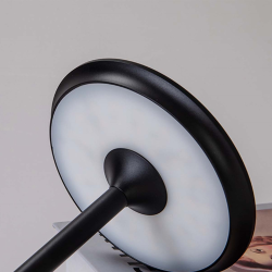 AVA Black, genopladelig lampe