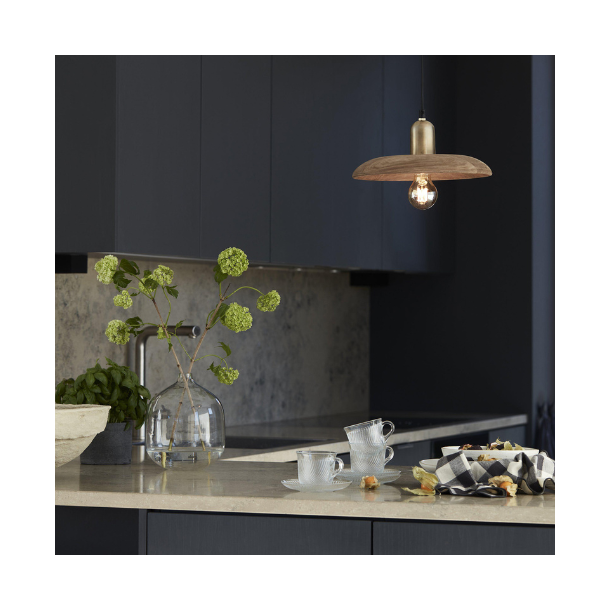 BLISS nature med guld, E27 pendel lampe