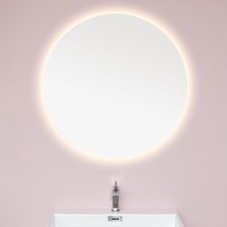 Casse Backlight, rundt spejl med lys