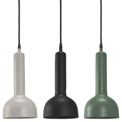 Metal pendel, BainBrigde, flere farver 