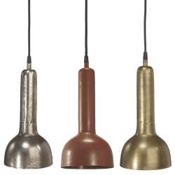 Metal pendel, BainBrigde, flere farver 