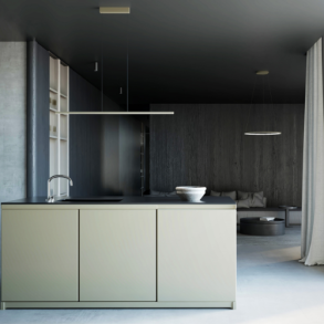 BAR M, olive, 150 cm