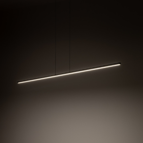 BAR L, slim pendel med led, 180 cm