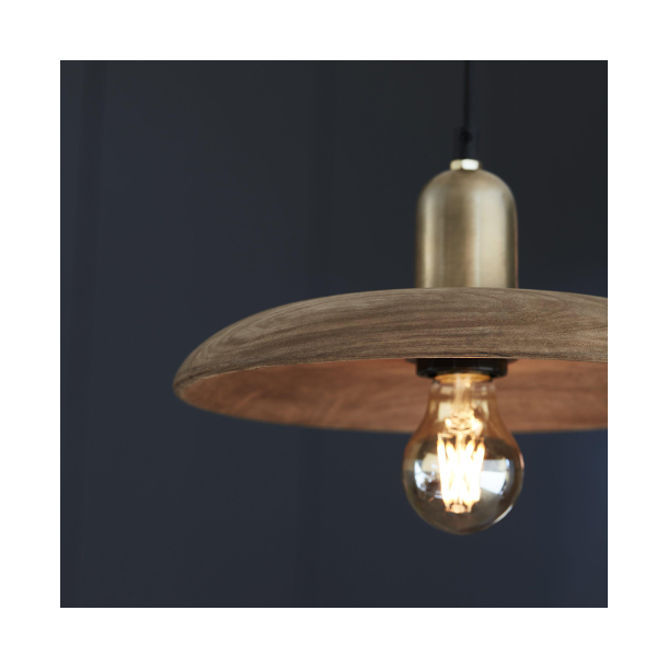 BLISS nature med guld, E27 pendel lampe