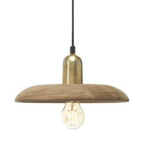 BLISS nature med guld, E27 pendel lampe