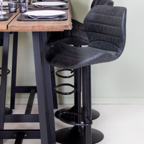 Bola, barstol sort, St a 2 styk