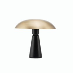 Bordlampe Thane, Messing/sort metal