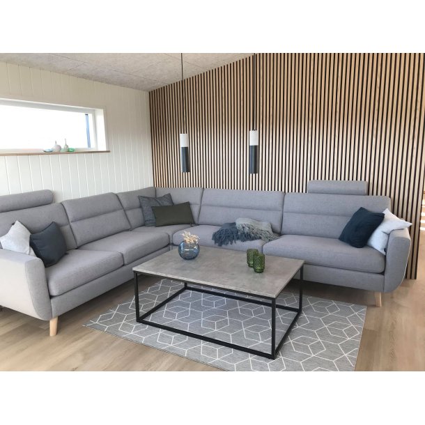 Lagersalg BORGIO, concrete &amp; sort  