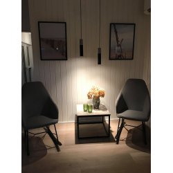 Lagersalg BORGIO, concrete &amp; sort  