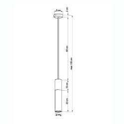 Lagersalg BORGIO, concrete &amp; sort  
