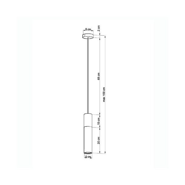 Lagersalg BORGIO, concrete &amp; sort  