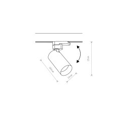 CTLS Mono, skinnespot, Messing