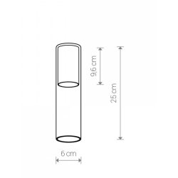 Loftpendel, CAMELON glas  