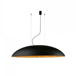 CANOE, Sort loftslampe med E27 sokler