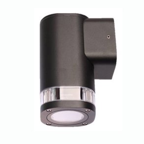CARR NOIR 1xGU10 vglampe-Sort