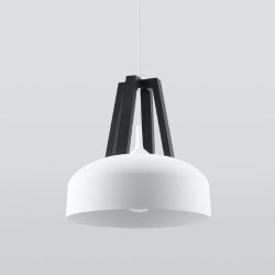 Pendel metal &amp; tr, CASCO, "Black &amp; White"
