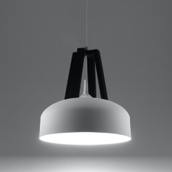 Pendel metal &amp; tr, CASCO, "Black &amp; White"