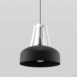 Pendel metal &amp; tr, CASCO, "Black &amp; White"